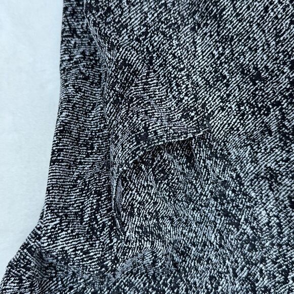 Lululemon Run On Power Luxtreme Leggings Irregular Denim Twill Black White 4 - Picture 7 of 14